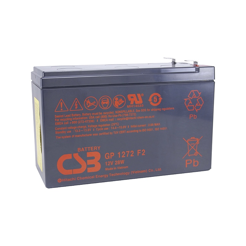 Аккумуляторная батарея CSB Battery GP1272F2