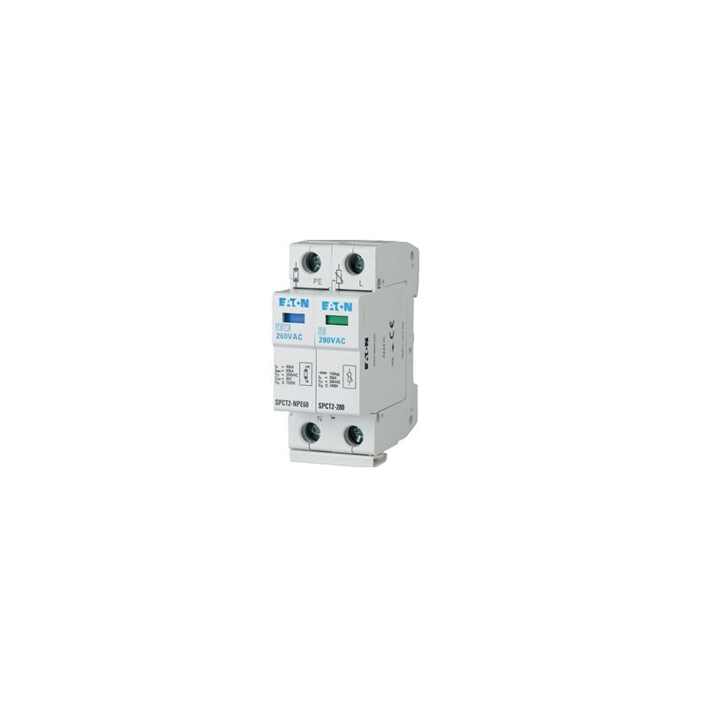 Ограничители и подавители перенапряжения Eaton SPCT2-280-1+NPE