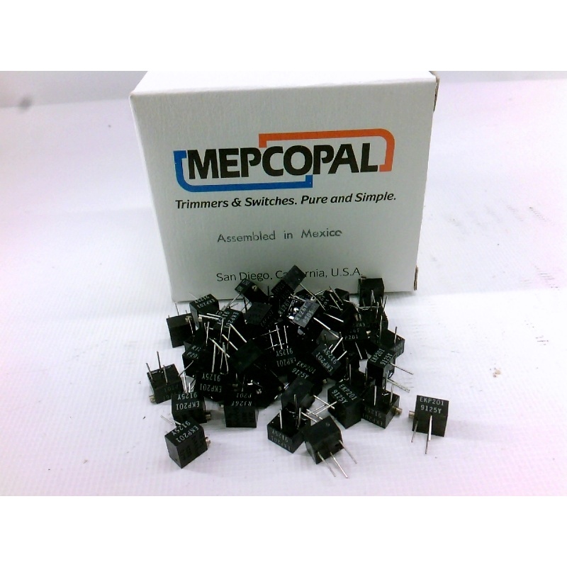 Миниатюрные потенциометры Mepcopal RJ26FP-PK