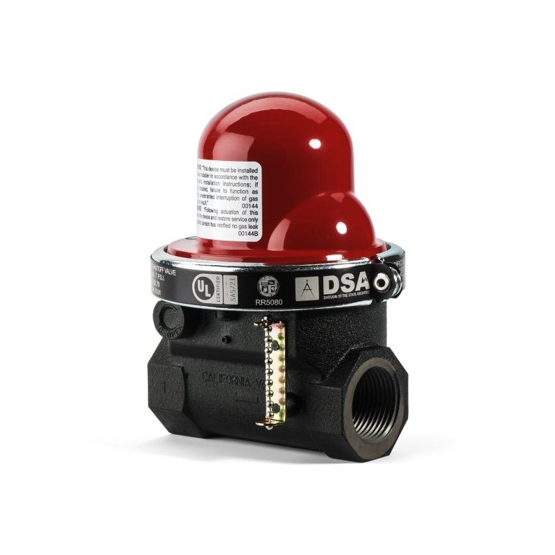 Сейсмический газовый запорный клапан PSP Products Inc VT303