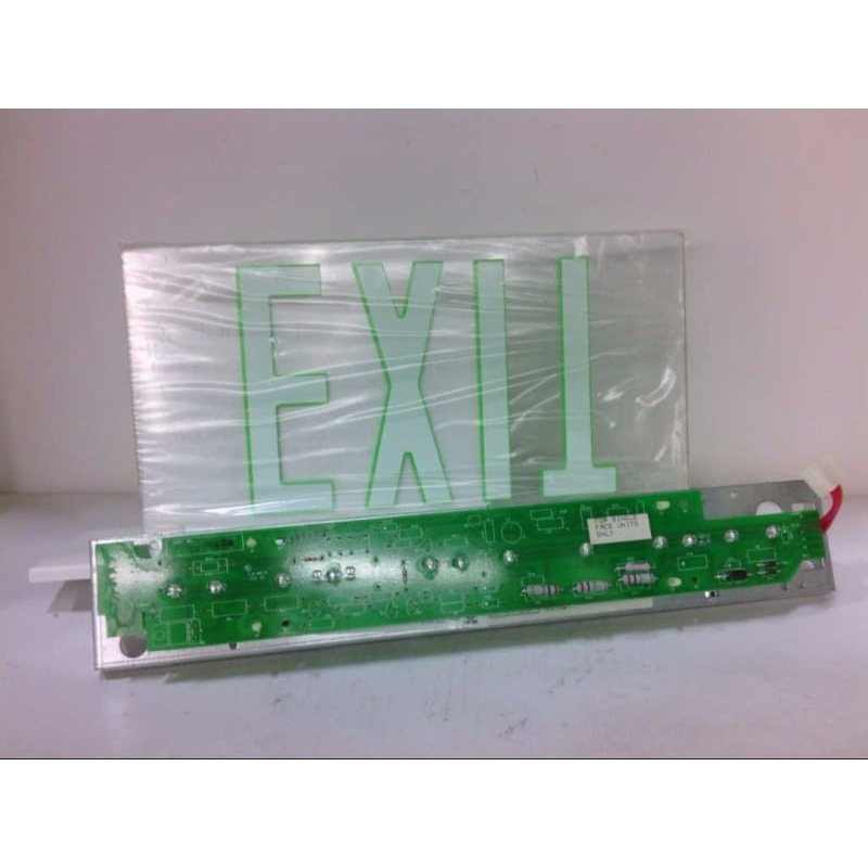 Знак выхода в сборе Chloride Emergency Lighting STDLXW1GCWH