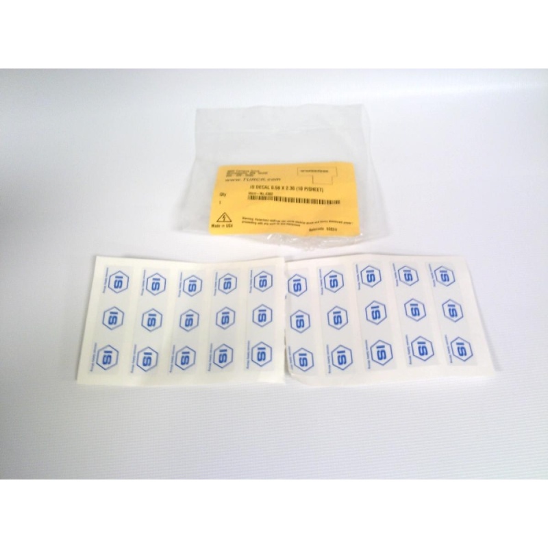 IS DECAL 0.59 X 2.36 (10 P/SHEET)