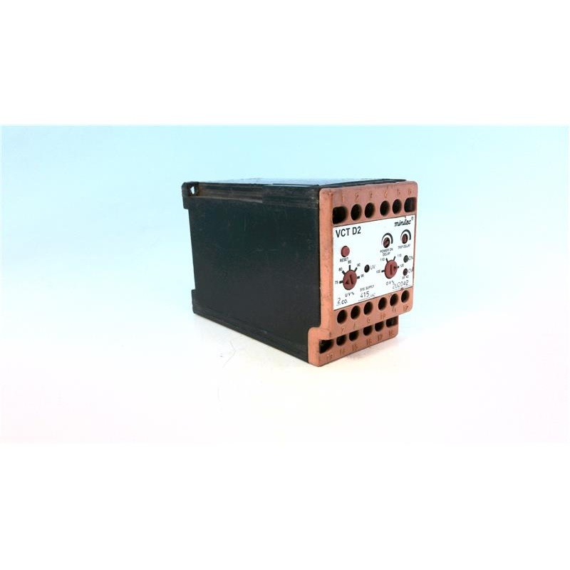 Реле контроля напряжения Minilec VCT-D2