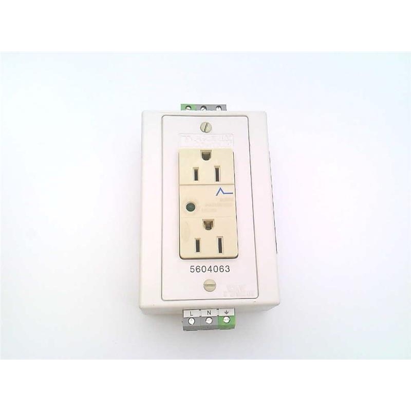 Двойная розетка EM-DUO 120/15/SPD/AUX