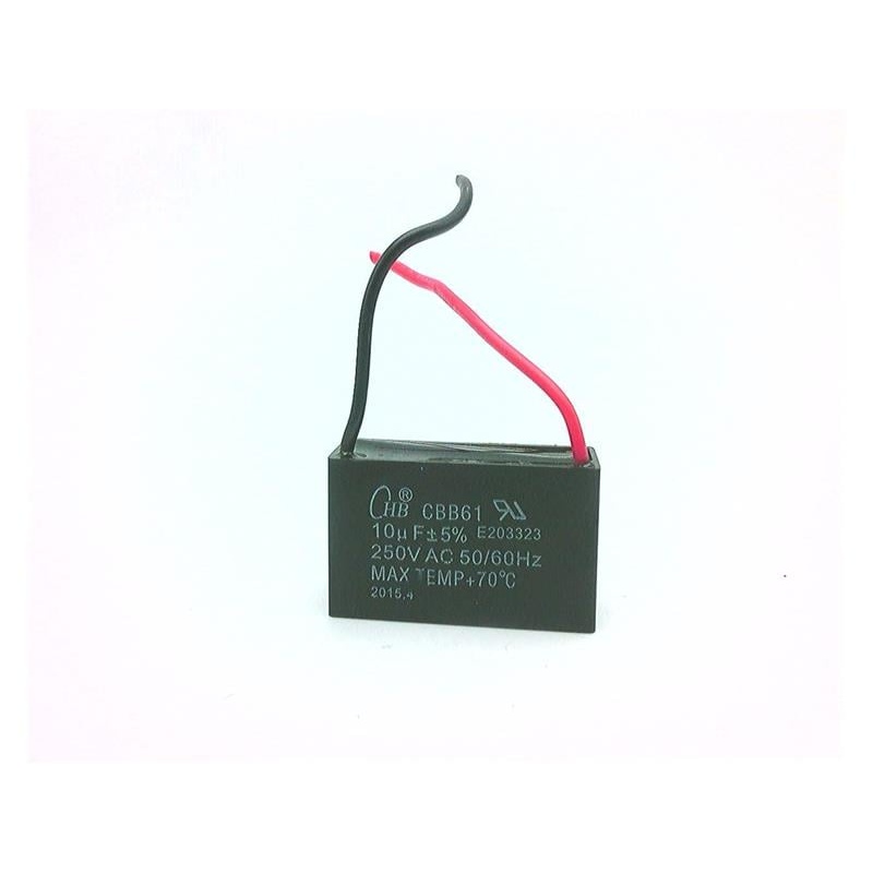 Капаситор CBB61-10UF-250VAC