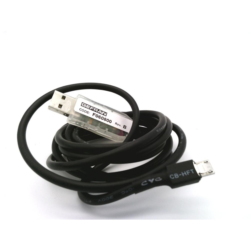 USB TTL конвертер Gefran USBTTL CONV.USB-TTL 3V+CAVO 1M8+MICROUSB