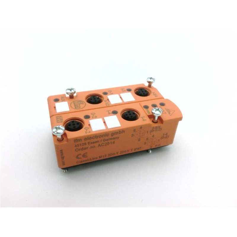 Индуктивный аналоговый датчик CLASSICLINE-2DO-Y-2DI-YTM12-AC2514