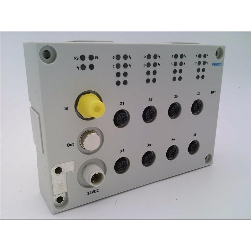 Выходной модуль Festo CP-A08-M12-EL-Z