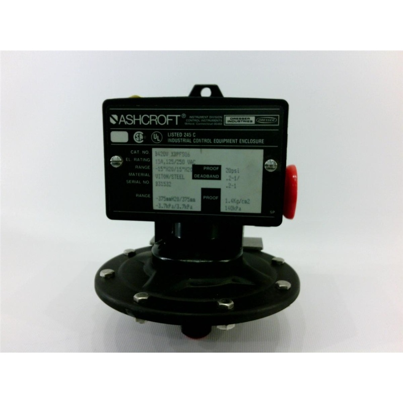 Переключатели контроля давления Ashcroft B420V-XBPFS06