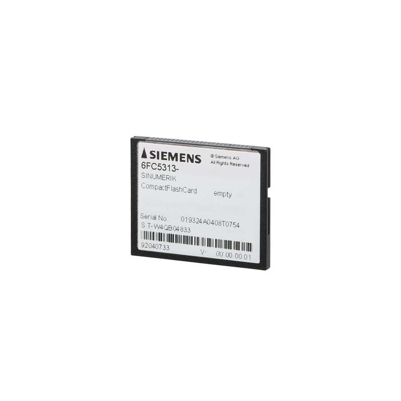 Карта SINUMERIK COMPACTFLASH Siemens 6FC5313-6AG00-0AA0