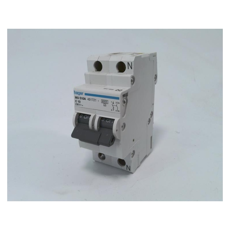 Снято производителем Hager MU 510A