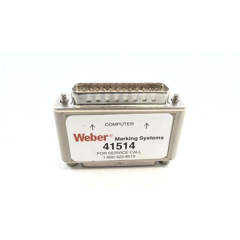 Разъём компьютерного кабеля Weber Marking Systems 41514