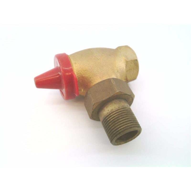 Латунный угловой проходной клапан Danfoss 013-7018