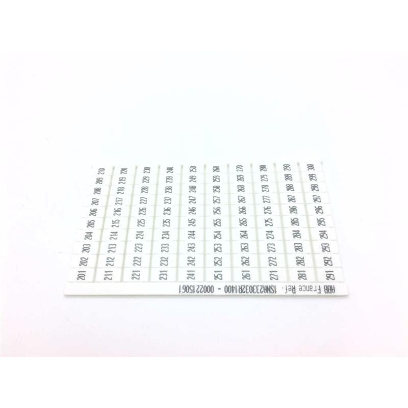 (цена/ед.) аксессуары для клеммных колодок ABB 1SNA233032R1400
