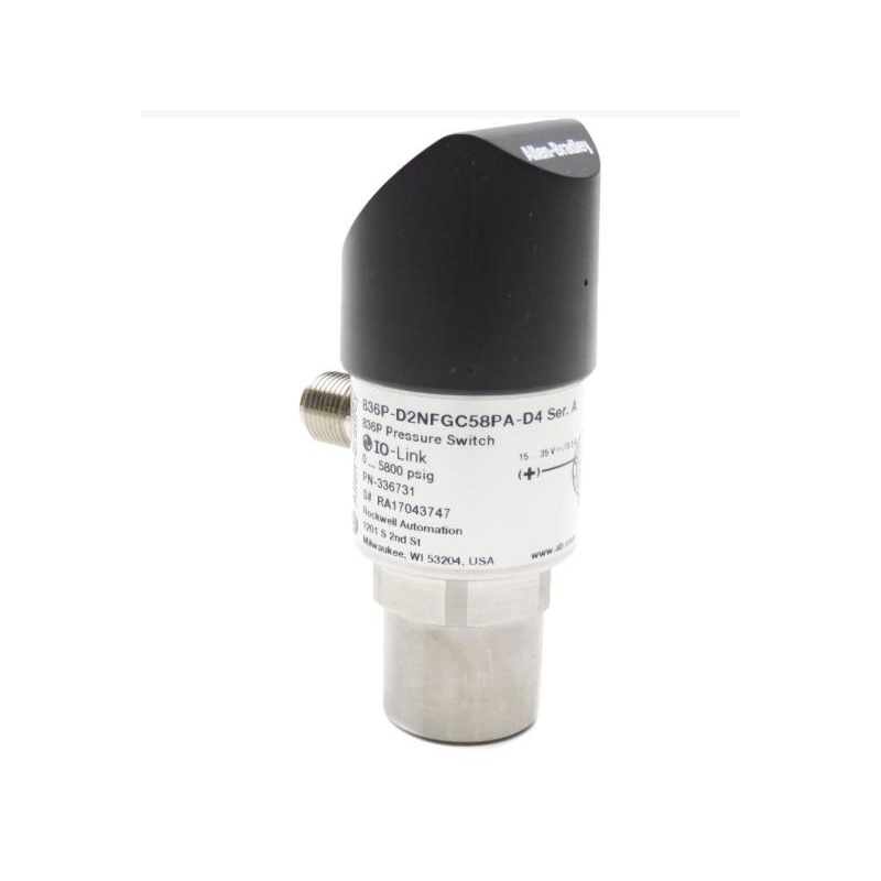 Твердотельный датчик давления Allen-Bradley 836P-D2NFGC58PP-D4