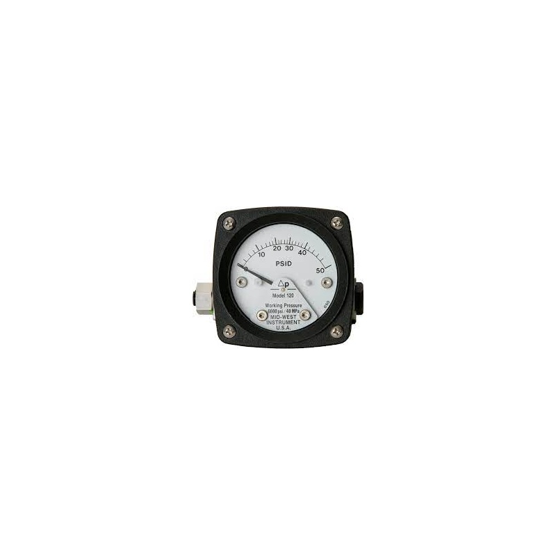 Манометр дифференциальный MID West Instrument 120SA-02-O/AA