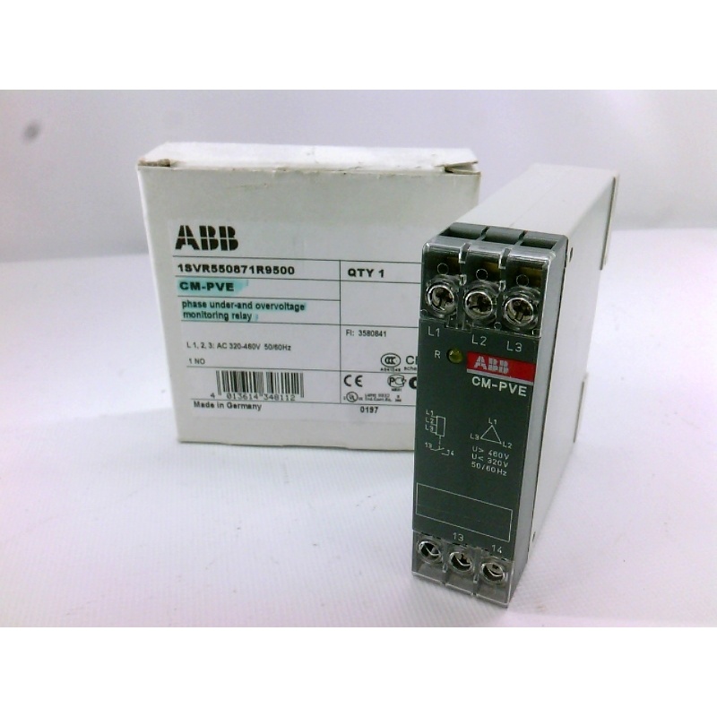 Реле потери фазы и напряжения ABB 1SVR550871R9500