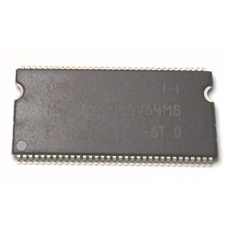 Интегральные микросхемы памяти (ИС) Micron Instruments MT46V64M8P-6T