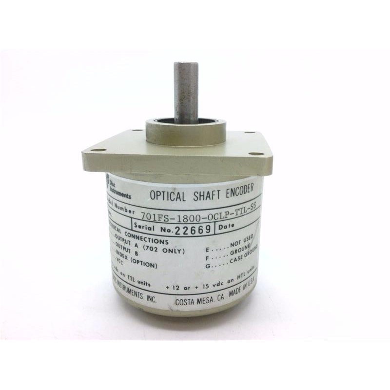 Вал энкодера Danaher Controls 701FS-1800-0CLP-TTL-SS