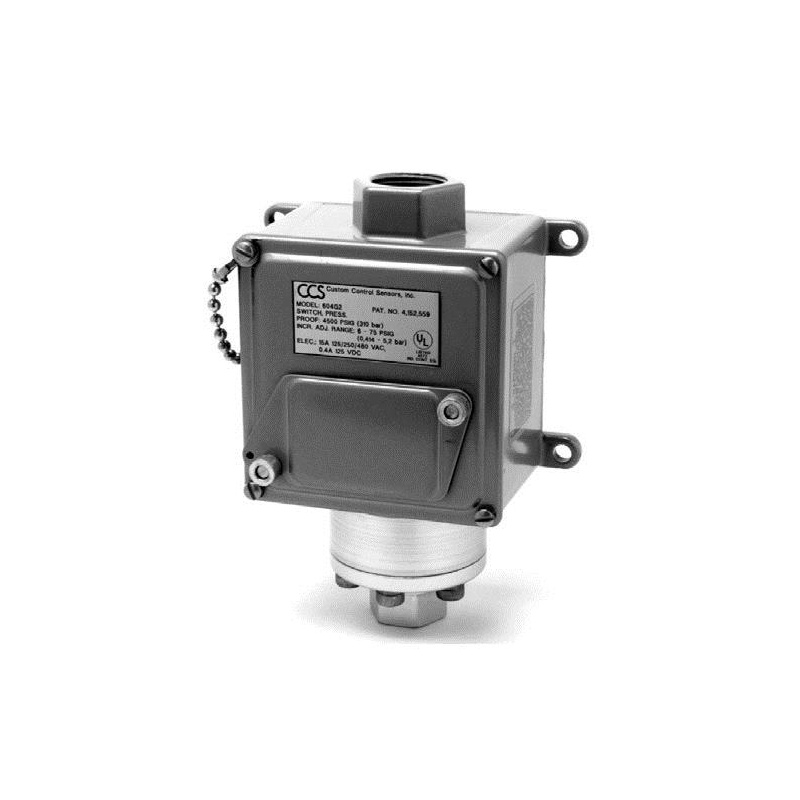 Реле давления Custom Control Sensors 604D2