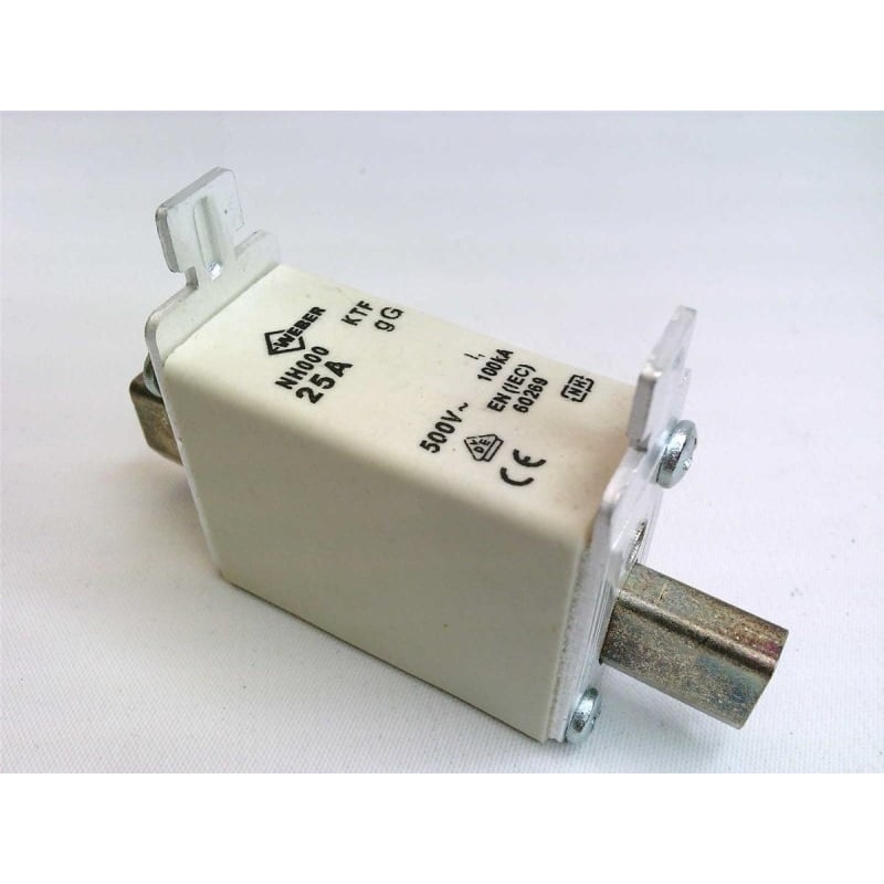 Плавкая вставка с дин лезвием Weber NH000KTF-25