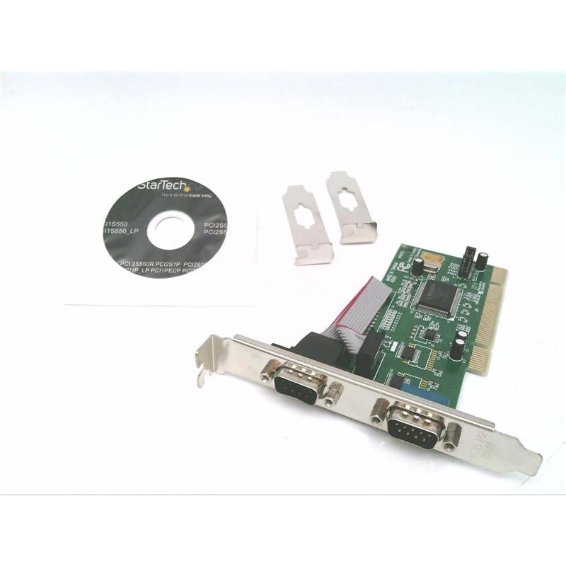 Плата последовательного адаптера Startech.com PCI2S550