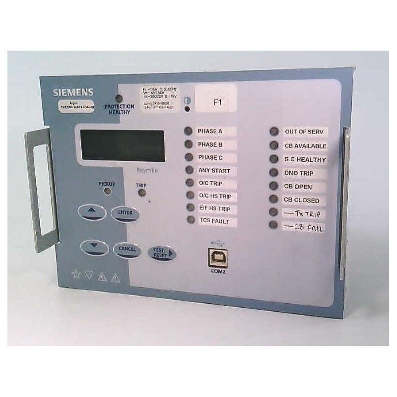 Корпус реле направленного тока ARGUS-M Siemens 7SR2203-2AA11-0DA0/DD