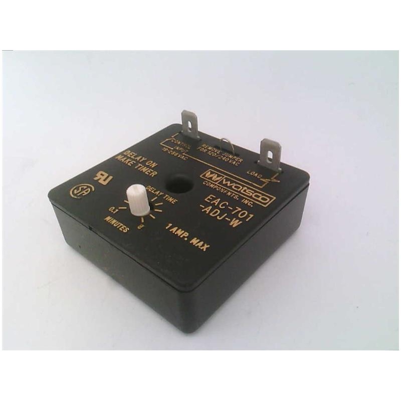 Таймер реле Watsco Components Inc EAC-701-ADJ-W