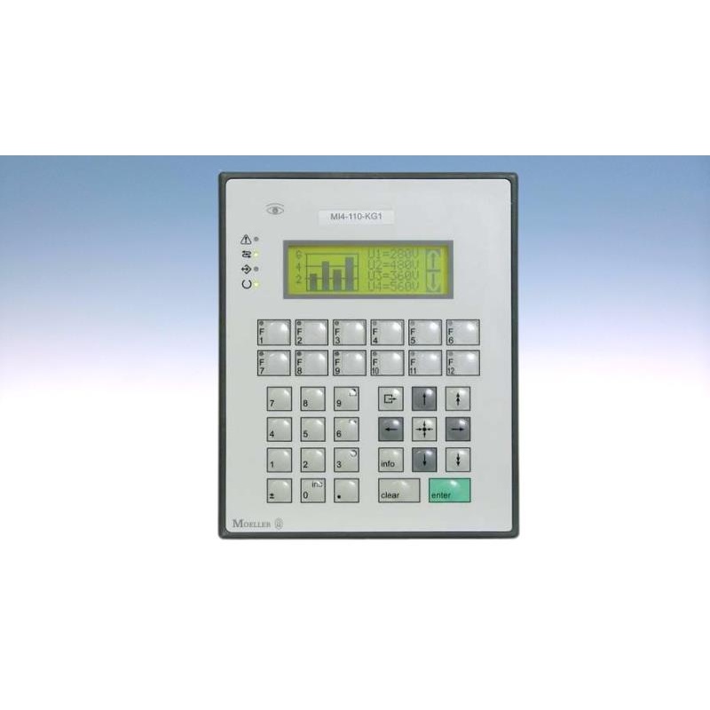Интерфейс панели оператора Eaton MI4-110-KG1