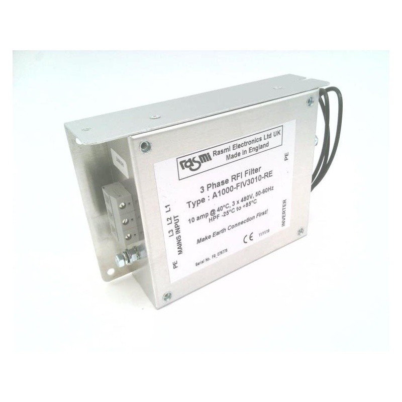 Фильтр радиочастотных помех Rasmi Electronics A1000-FIV3010-RE