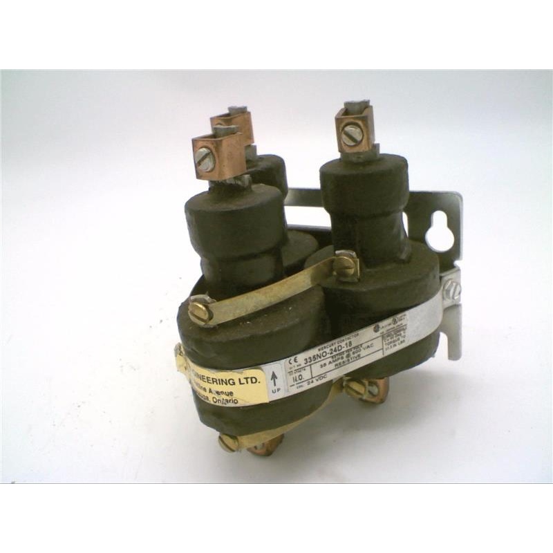 Ртутный контактор/реле Zesta 335NO-24D-18
