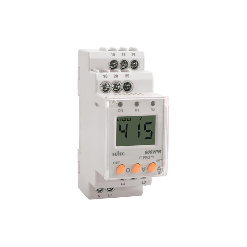 Цифровое реле защиты по напряжению Selec 900VPR-2-300/600V-CU-ROHS