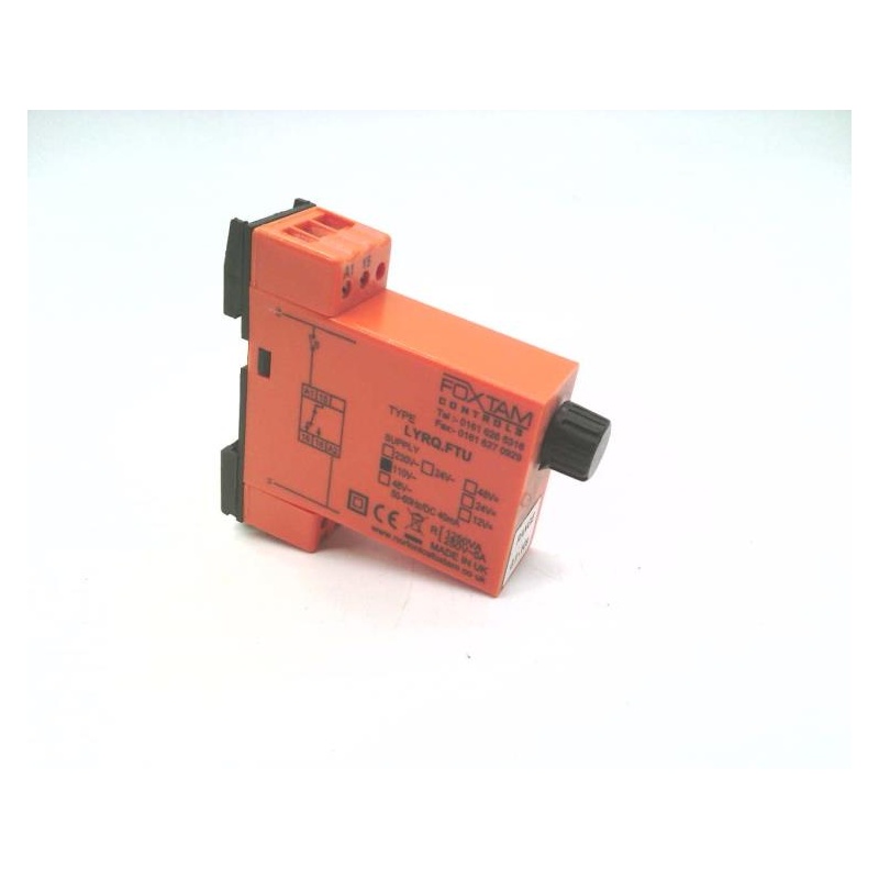 Снят производителем с производства реле времени Nortonics Foxtam Limited LYRQFTU/10S/110V