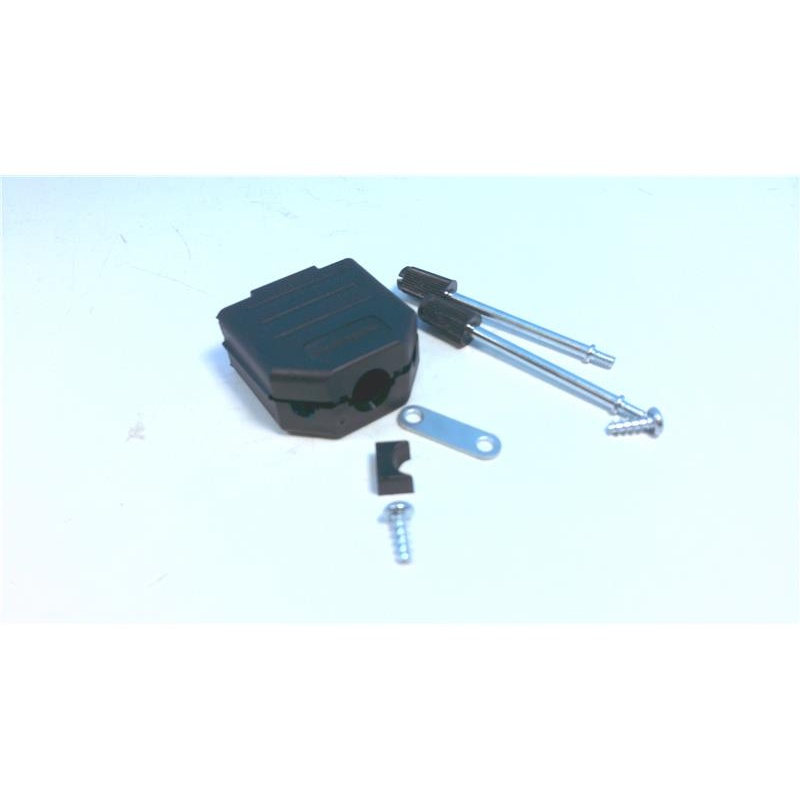 D SUB HOOD MH Connectors DPPK9-BLACK-K