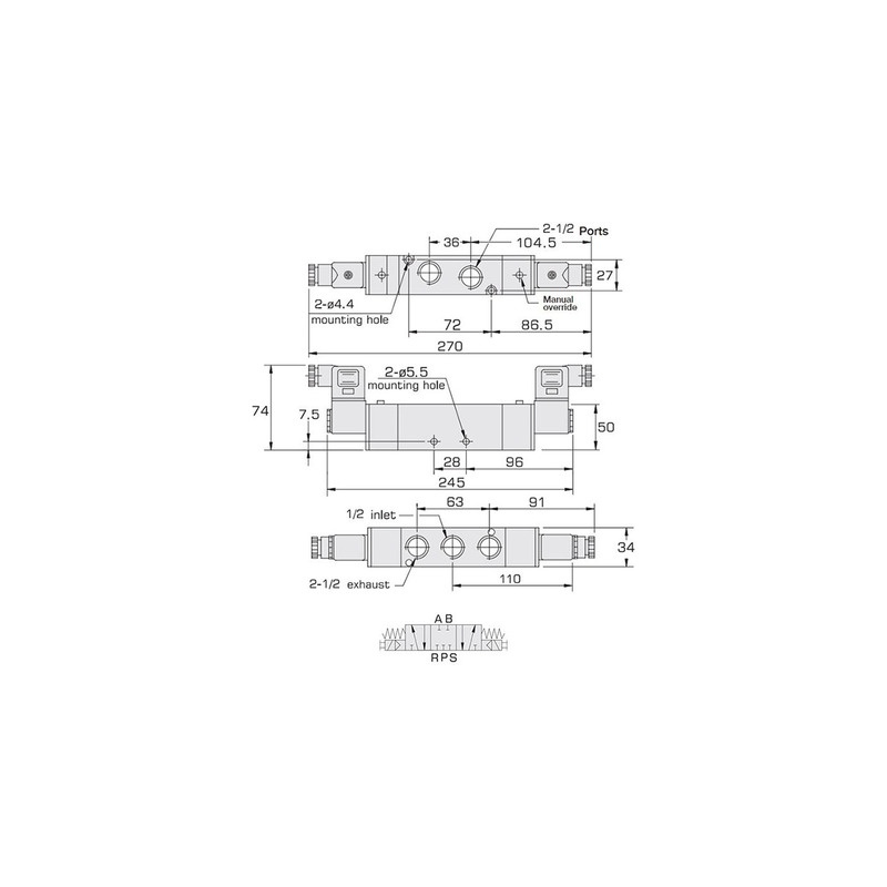 Контрольный клапан Fabco FVEC4340NA11S