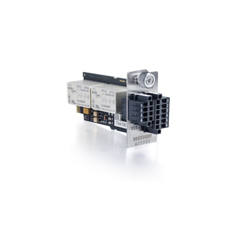 Дополнительная плата TWINSAFE Beckhoff AX5801-0200