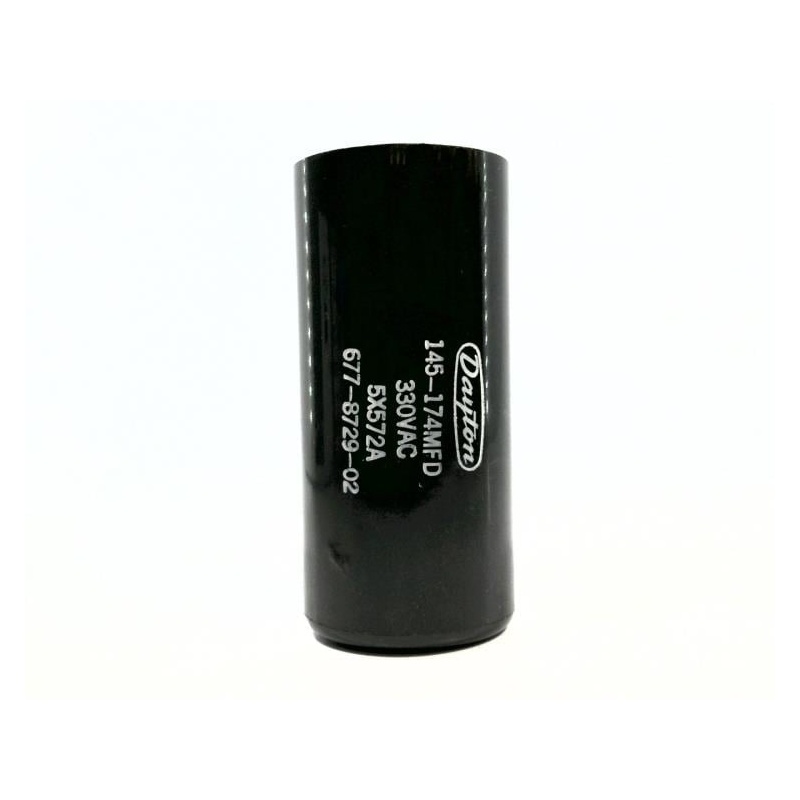 Пусковой конденсатор двигателя Grainger 145-174MFD