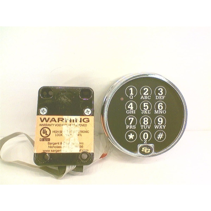 Замок с двухбатарейной клавиатурой Stanley Black & Decker 6120-508