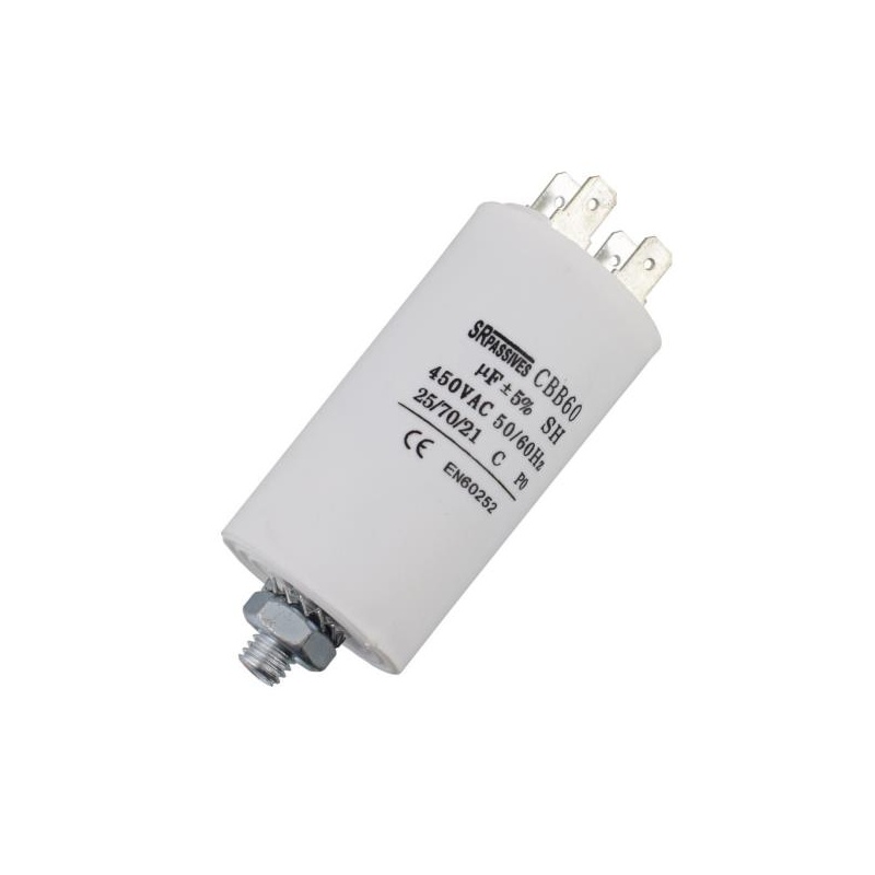 Конденсатор работы двигателя CBB60E-14/450