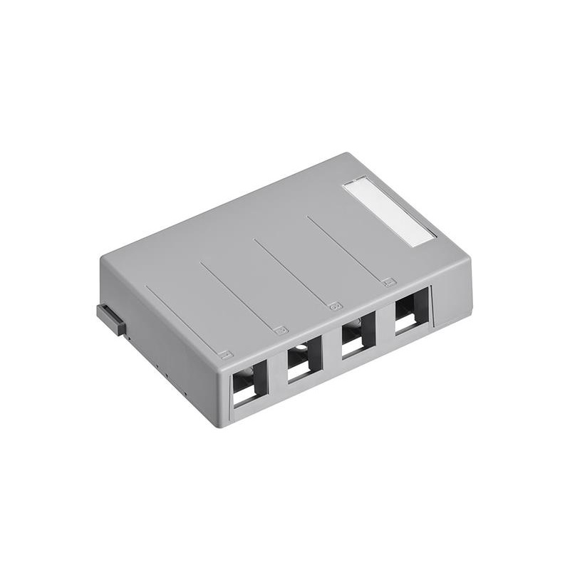 Коробка для поверхностного монтажа QUICKPORT Leviton 41089-4GP