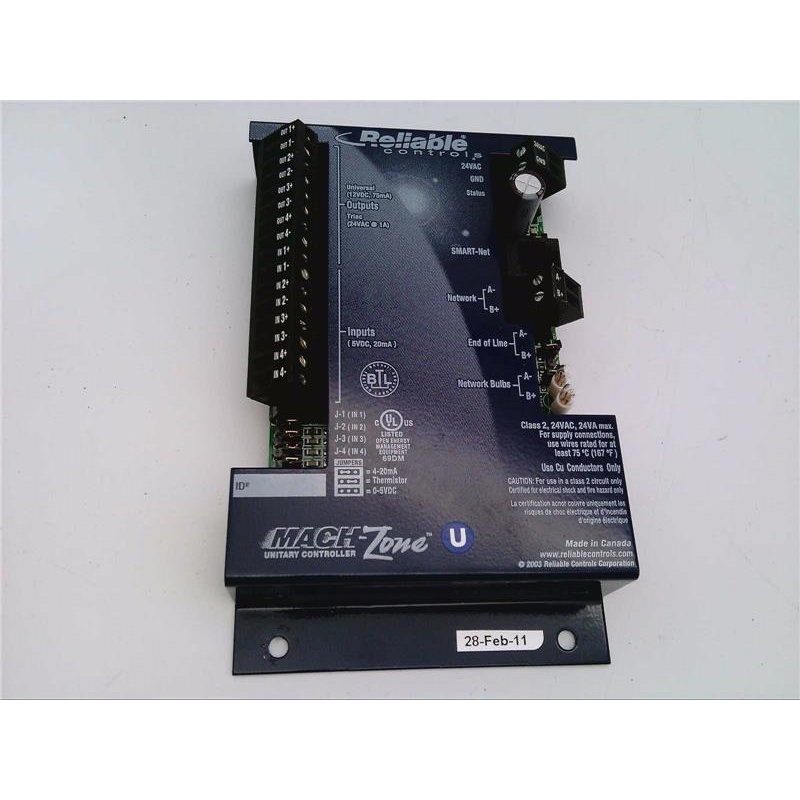 Контроллеры температуры и процессов Reliable Controls MZU-T0010