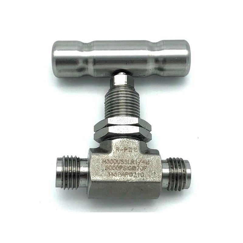 Игольчатый клапан H-300U-SS-L-R-1/4-M