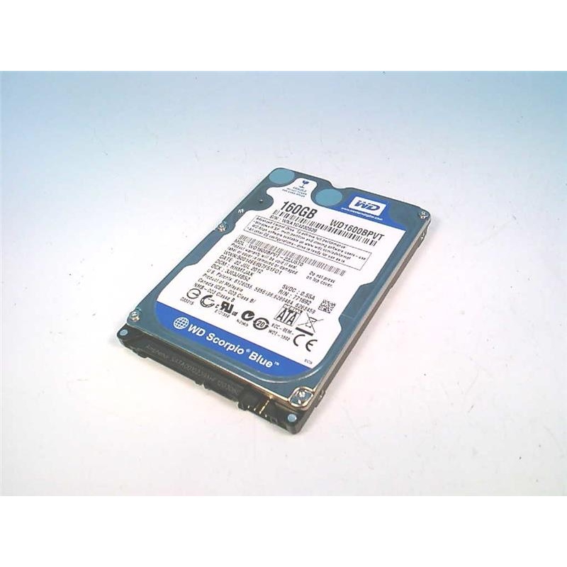 Внутренний жесткий диск для ноутбука Western Digital WD1600BPVT