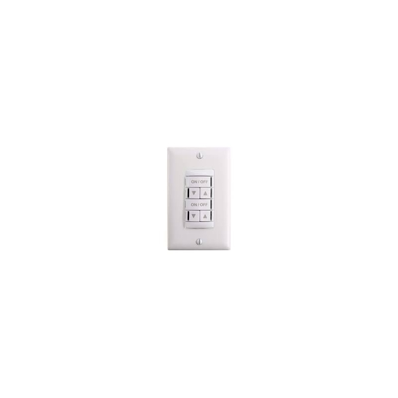 Настенная подставка / кнопка Nlight NPODM 2P DX WH