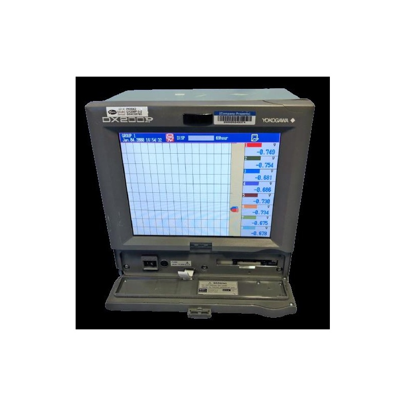Цифровая панель безбумажный регистратор DAQ Yokogawa DX-200P-3-2