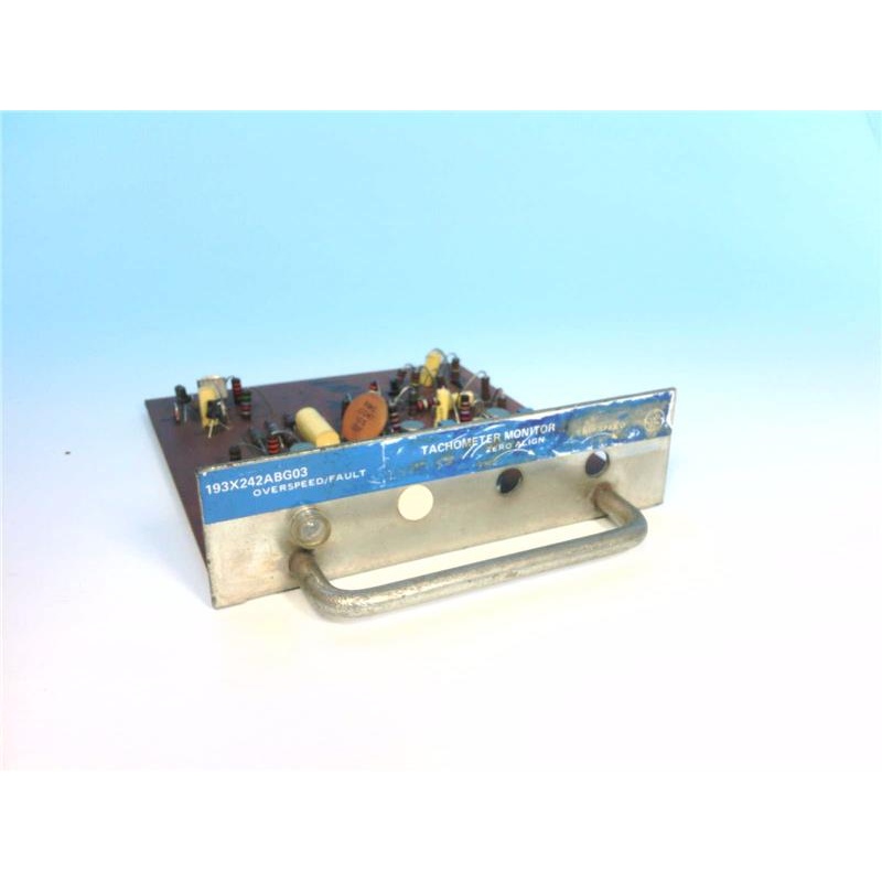 Плата контроля тахометра General Electric 193X-242ABG03