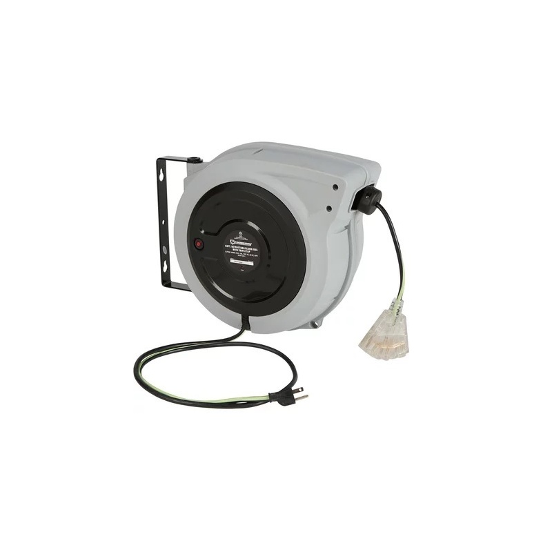 Выдвижная всепогодная катушка для шнура Strongway RETRACTABLE ALL-WEATHER CORD REEL