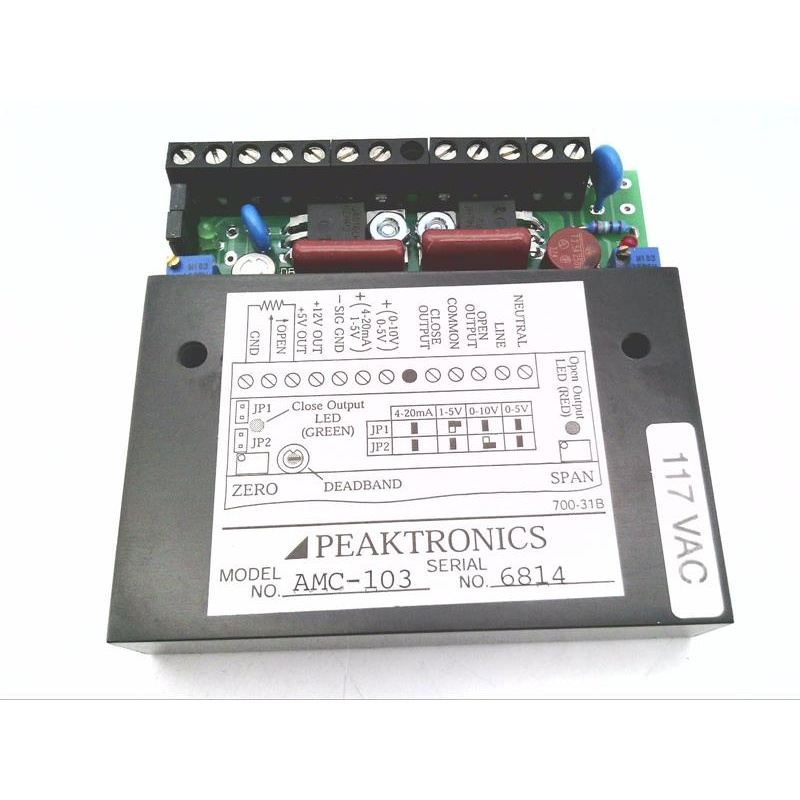 Управление электродвигателем переменного тока Peaktronics AMC103