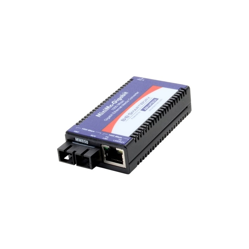 Мини медиаконвертер IMC-371-MM-PS
