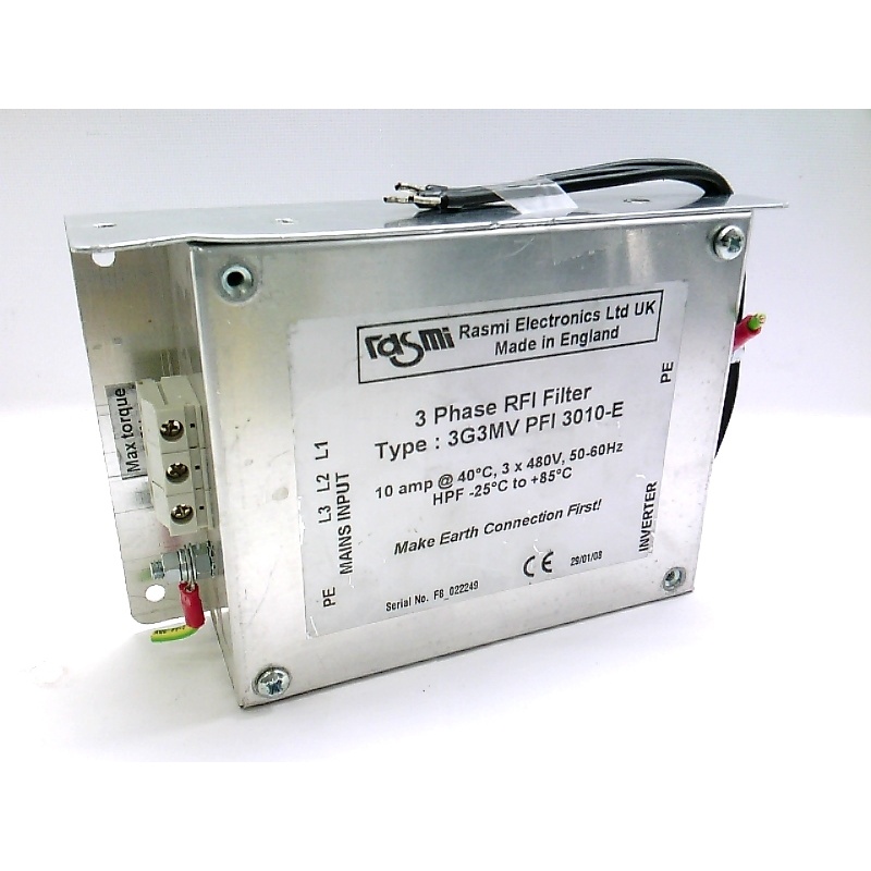 Фильтр радиочастотных помех Rasmi Electronics 3G3MV PFI 3010E